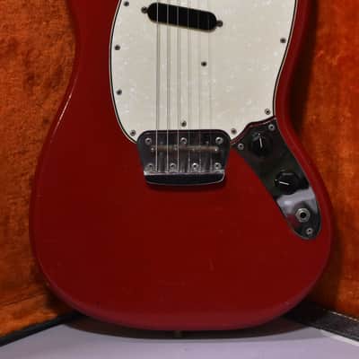 Immagine 1966 Fender Musicmaster II Dakota Red w/OHSC - 2
