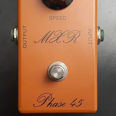 1970s - Boxed with Manual - Vintage MXR MX-105 Script Phase 45 1973 - 1975 - Orange image 12
