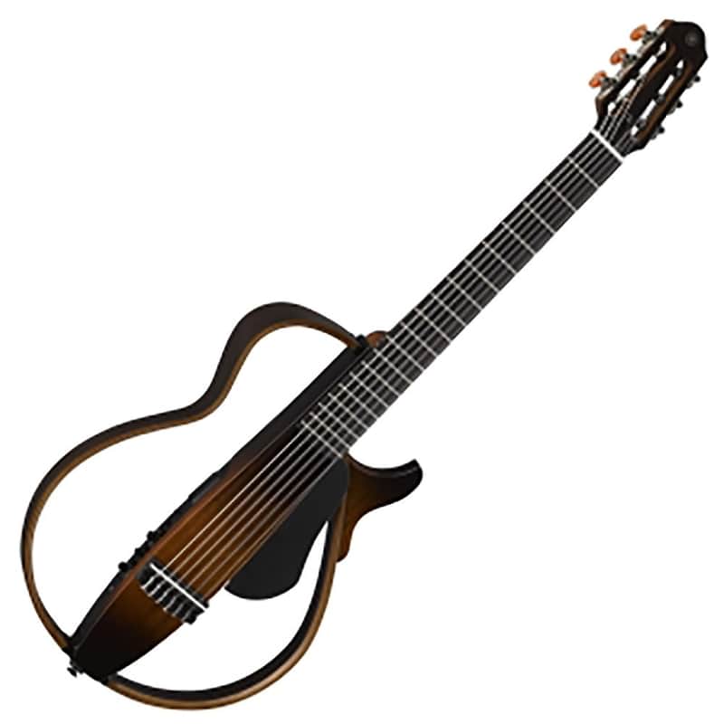 Yamaha SLG200S Silent Guitar Tobacco Sunburst image 1