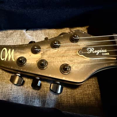 Mayones Regius Core V24 6 - Master Grade Buckeye Burl Carved Top, 5A Pale Moon Ebony, Left-Handed, Lefty, LH, Left, RARE image 9