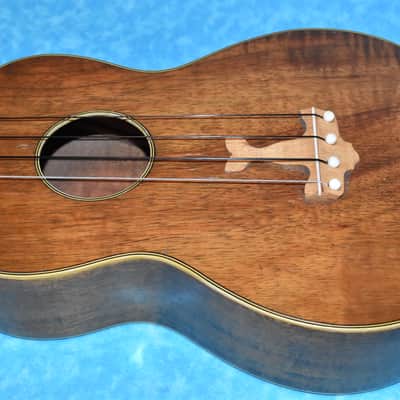 Ukulele Johnny Marvin Professional Tenor Koa 1st mod. 1930's - Koa image 5