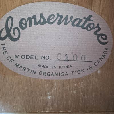 CF Martin Conservatore Model C100 Late 70's image 2