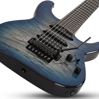 Schecter Sun Valley Super Shredder 7 III 7-string Electric Guitar in Sky Burst image 4