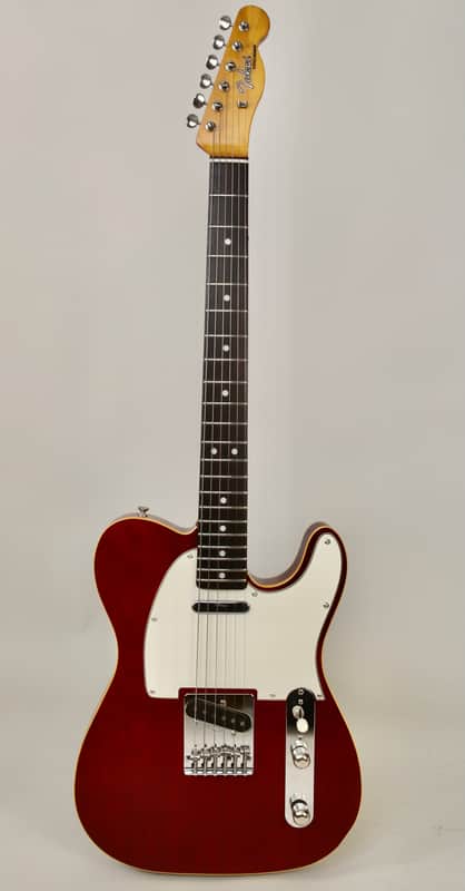 1981 Tokai TE-70WR Breezysound Telecaster MIJ See-Through Red 1-Piece Sen Body w/ OHSC image 1