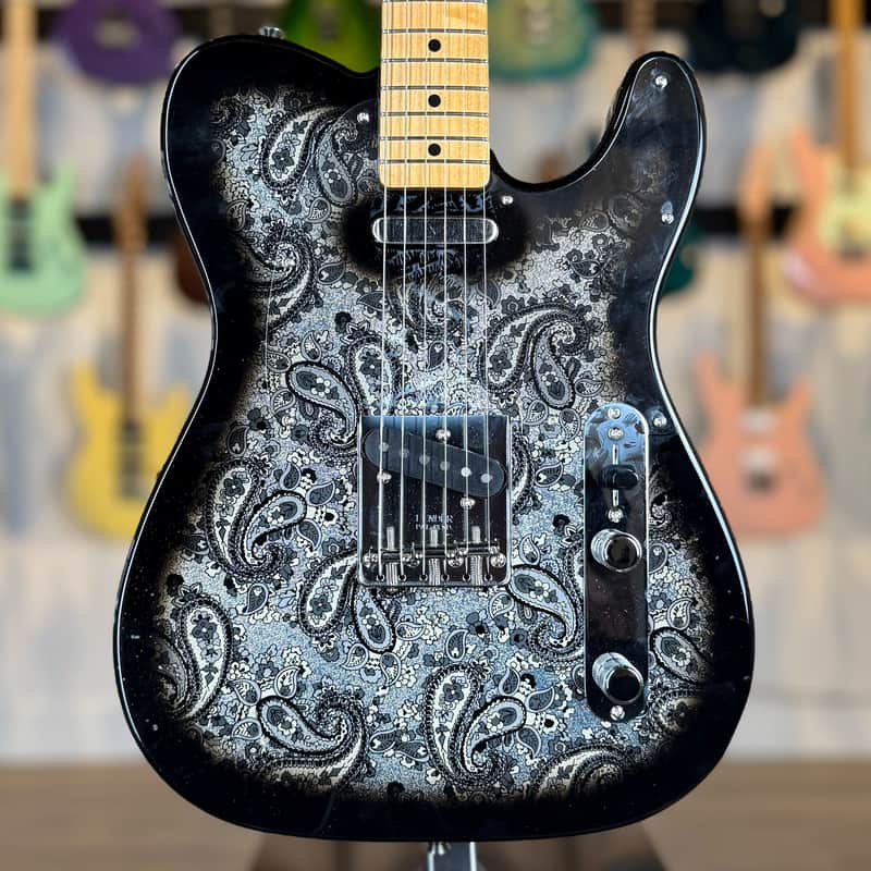 Fender MIJ Limited Edition Paisley Telecaster 2024 - 2025 - Black Paisley