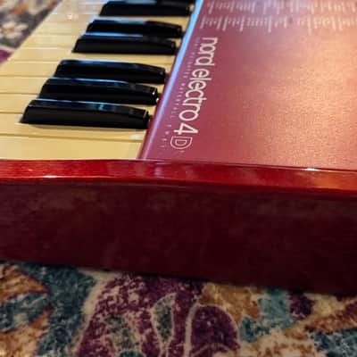 Nord Electro 4D SW61 Semi-Weighted 61-Key Digital Piano 2013 - 2015 - Red image 10