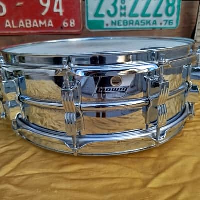 Ludwig  Steel Import  14"X5", 1990s. image 2