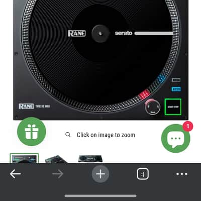Rane Twelve DJ Turntable Controller 2020 - Present - Black OPEN BOX image 2