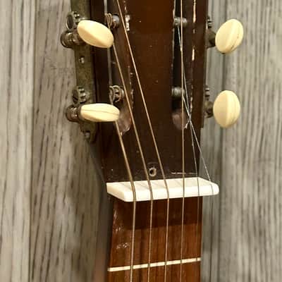Dobro Resophonic Square Neck 1970’s - Sunbust Acoustic Slide Guitar image 3