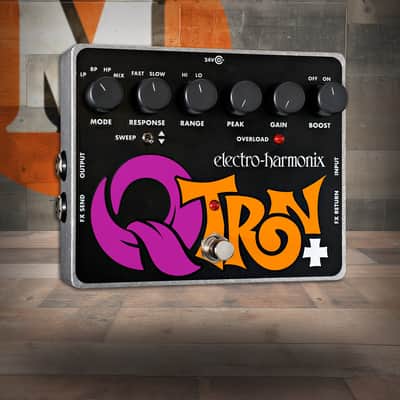 Electro-Harmonix Q-Tron Plus Envelope Filter with Effects Loop (Q-TRON+) image 1