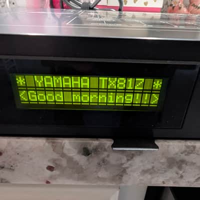 Yamaha TX81Z Re-capped, ROM 1.6, Fresh batttery.