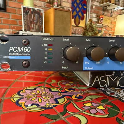 Lexicon PCM 60 Digital Reverberator 1980s - Black image 2