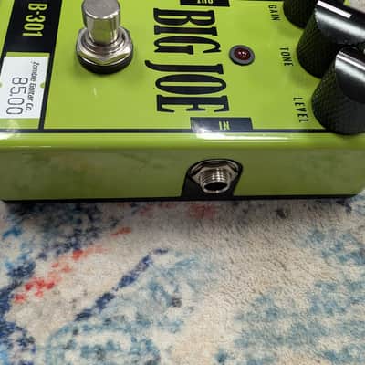 Big Joe Stomp Box Company Raw Series Tube Overdrive B-301 2015 - Green image 8