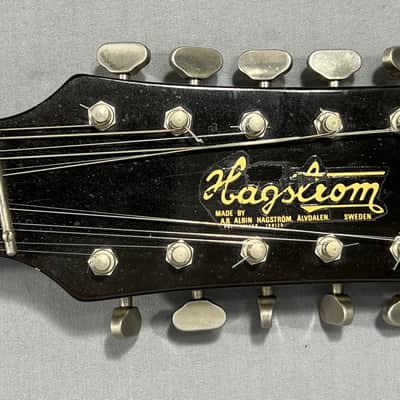 '60's Hagstrom 12 String Electric Solid Body Guitar - Sunburst image 9