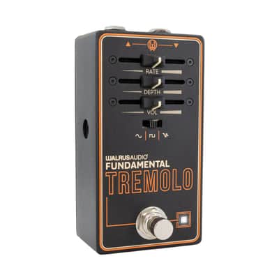 Walrus Audio Fundamental Tremolo 2023 - Present - Black / Orange image 3