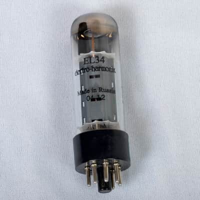 Matched Pair Electro-Harmonix EL34 Power Tubes – Made in Russia – Test Strong image 3