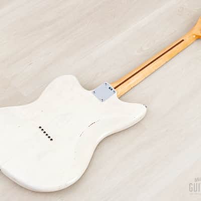 2018 Fender + MJT Telemaster Partscaster Blonde Lacquer Relic, Lightweight Ash w/ Baja 50s Neck, Case image 14