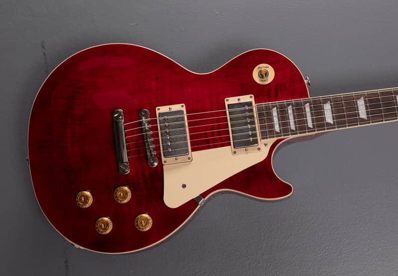 Gibson USA Les Paul Standard 50s Figured Top - 60's Cherry image 1