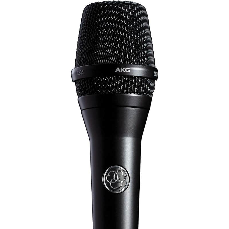 AKG C636 Handheld Vocal Microphone Regular Black image 1