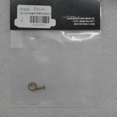 Aged Relic Gold Kluson KTSGG Round String Tree For Telecaster image 2