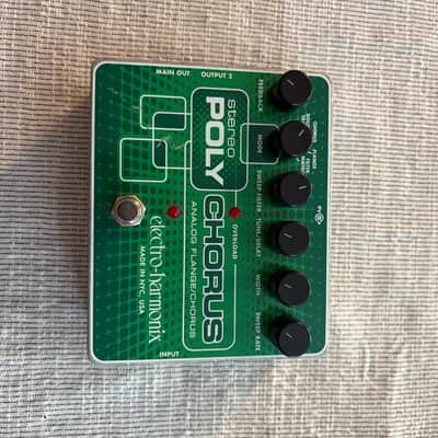 Electro-Harmonix Stereo Polychorus Analog / Chorus / Flanger / Slapback Echo 2011 - 2023 - Green image 1