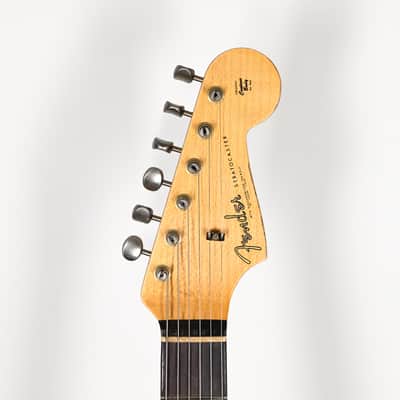 Fender Custom Shop Limited Edition 1962 Stratocaster w/ Handwound 60/63 Pickups, Heavy Relic- Black 2026 (CZ589673) image 9
