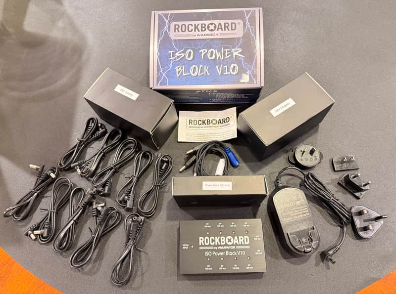 Warwick Rockboard ISO Power block V10 version 2 2023-2026