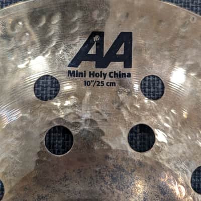 Sabian Sabian 17” AA Holy China + Sabian 10” AA Mini Holy China - Brilliant image 10