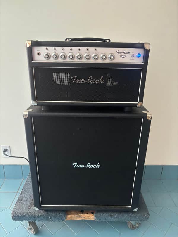 Two Rock TS1 Tone Secret 2-Channel 40w/20w (4)6V6 (half power scaling) Guitar Amp Head w/ matching 4-10 cabinet image 1