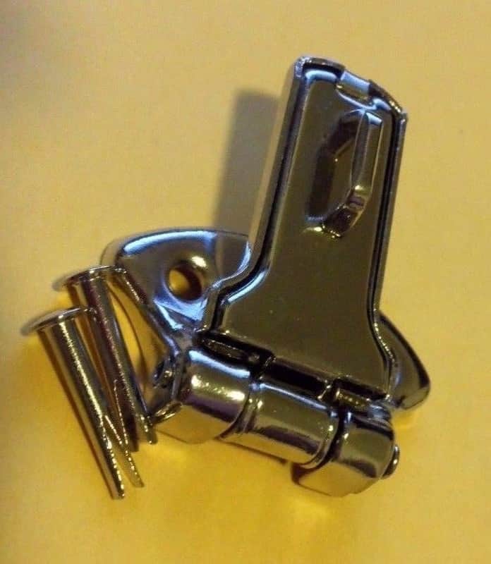 Cheney Style Guitar case Latch / hasp Fender Gibson Rickenbacker Nickel & Rivets image 1