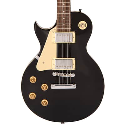 Vintage V10 Coaster Series Electric Guitar Pack ~ Left Hand Boulevard Black image 7