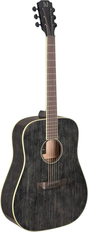 JN Guitars YAK-D Acoustic Dreadnought w/ Solid Mahogany Top, New, image 1