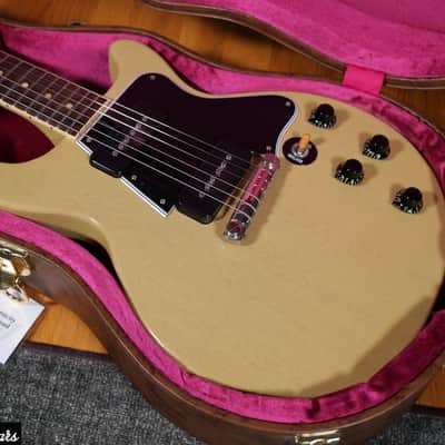 2017 Gibson Custom Shop Historic 1960 Les Paul Double Cut Special TV Yellow Reissue image 7