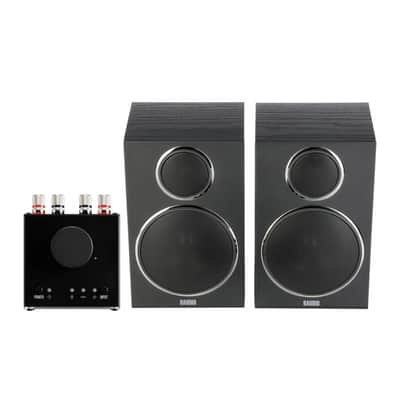 Audio-Technica AT-LP60X Belt-Drive Stereo Turntable with Amplifier System Bundle image 11