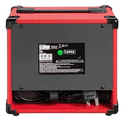 Laney LX15B-RED 15-Watt RMS 5" Driver Electric Bass Combo Amp image 2