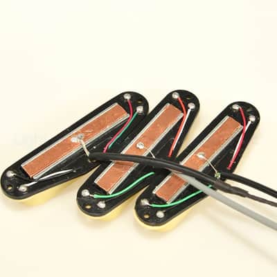 3 Cream Hot Rod Single Coil Humbucker Pickup Set for Electric Guitar image 8