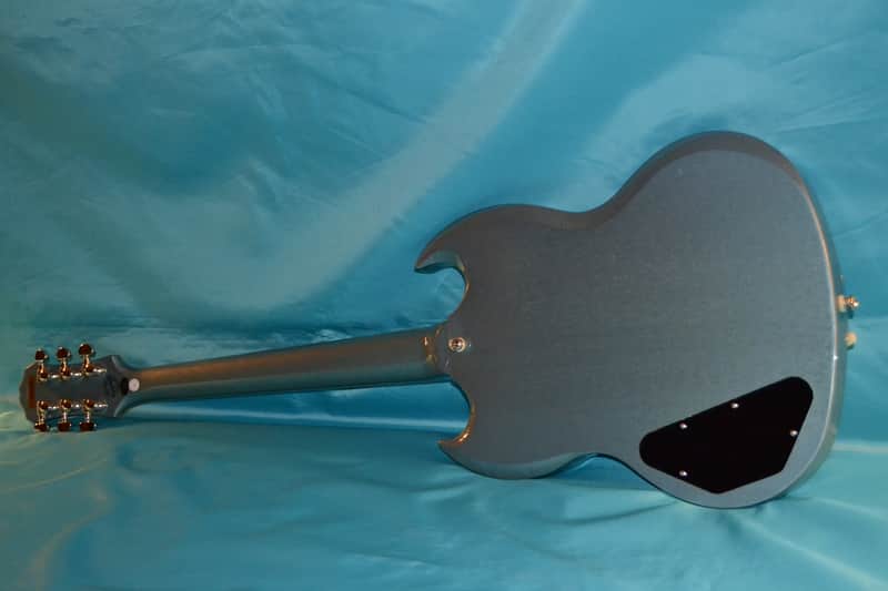 Epiphone SG Custom Pelham Blue with Maestro Tremolo | Reverb
