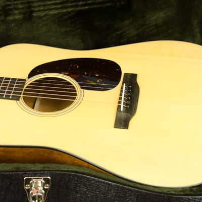 2025 Martin D-18 Satin Finish, Spruce Top, Mahogany Back & Sides, Hard Case image 12