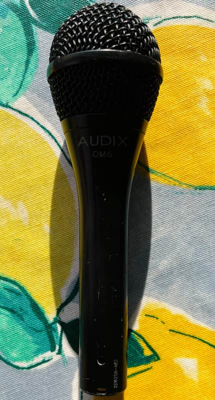 Audix OM6 Dynamic Vocal Microphone 2010s - Black image 1
