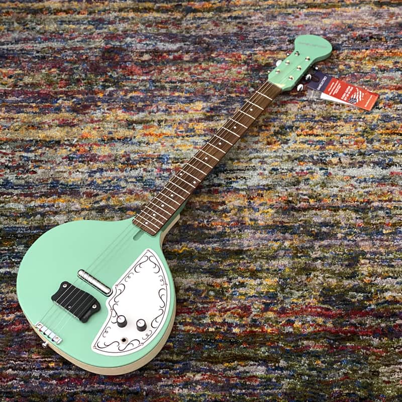 Danelectro Baby Sitar - Vintage Aqua (New Finish for 2020) - Psychedelic tones, surf style! image 1
