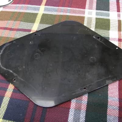 Black 1990s Relic Genuine Gibson Les Paul Control Cover Plate image 2