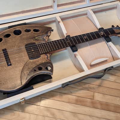Ray Vincent Shell back guitar 2023 - Shellac and oil image 23