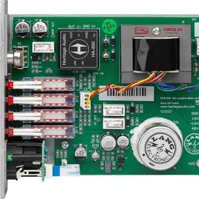 Heritage Audio lang 312L 500 Series Microphone Preamplifier image 3