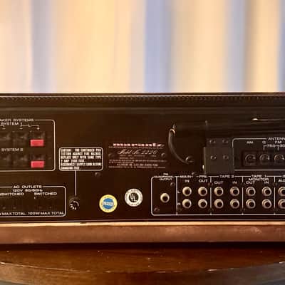 πΆβ¨ Marantz 2226 Vintage Stereo Receiver w/ Original Wood Case (WC-22) β Warm White LED, Cleaned, Tested & Working image 12