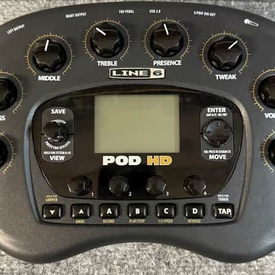 Line 6 POD HD Desktop Multi Effect and Amp Simulator, Power Supply Not Included - Pre Owned image 1
