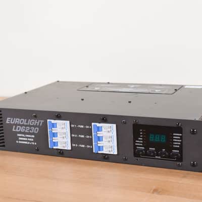 Behringer Eurolight LD6230 6-channel DMX Dimmer Pack (church owned) CG00KUT image 1