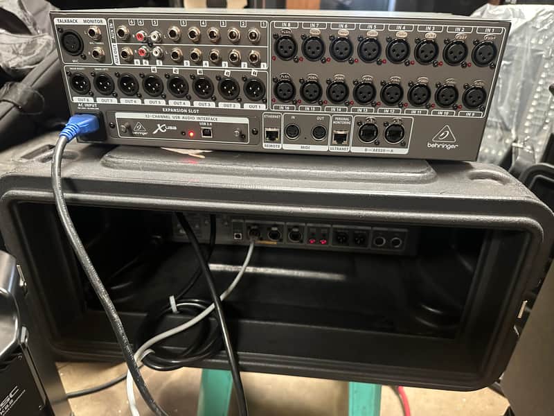 Behringer X32 rack digital mixer & S32 stagebox image 1