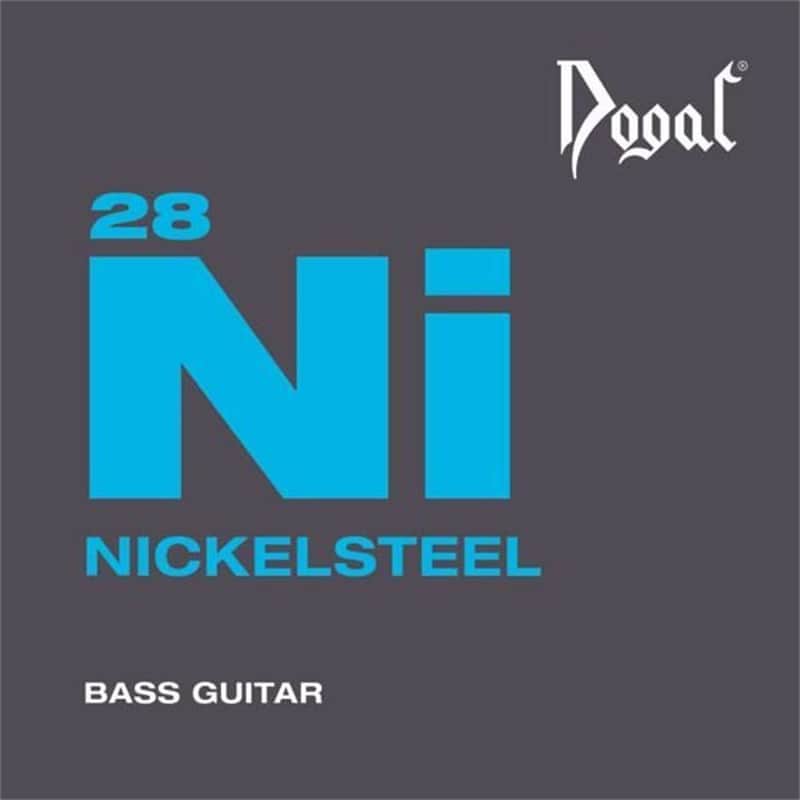 Dogal RW160A5040 Nickel Steel Bass Guitar Strings 40-120 Gauge...