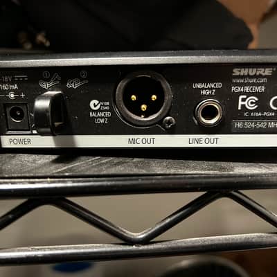 Shure PGX24/SM58 - Wireless Microphone System - H6 Band (524 - 542 MHz) image 5