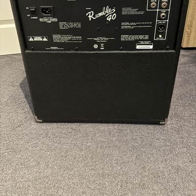Fender Rumble 40 V3 40-Watt 1x10" Bass Combo 2015 - Present - Black image 4